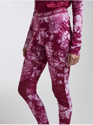 dámské funkční kalhoty COLOURWEAR Shelter W růžově batikované