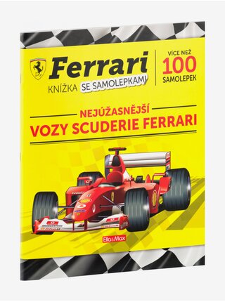 FERRARI, vozy Scuderie – Kniha samolepek