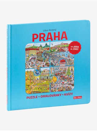 PRAHA – Puzzle, omalovánky, kvízy
