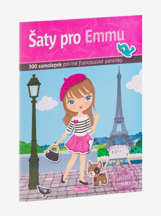 Šaty pro EMMU - kniha samolepek