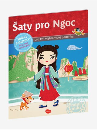 Šaty pro NGOC ─ Kniha samolepek
