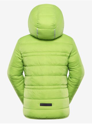 Dětská oboustranná bunda hi-therm ALPINE PRO DOUWO zelená