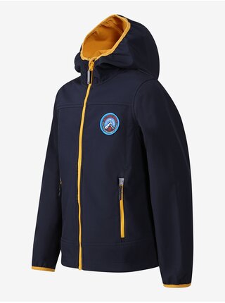 Dětská softshellová bunda ALPINE PRO OMANO modrá