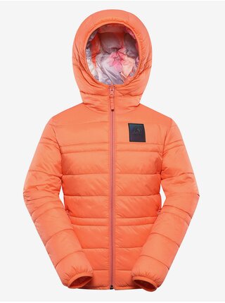 Dětská oboustranná bunda hi-therm ALPINE PRO DOUWO oranžová