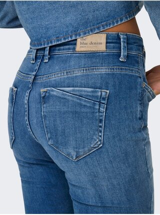 Modré dámske skinny fit džínsy ONLY Blush