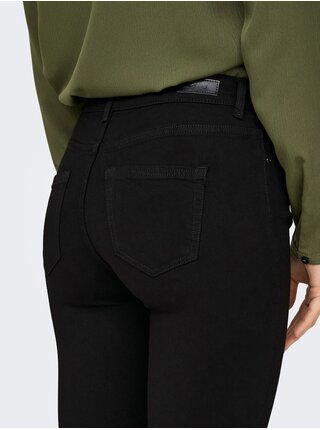 Čierne dámske skinny fit džínsy ONLY Blush