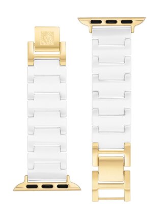 Dámský keramický řemínek Anne Klein pro Apple Watch 38/40/41mm , WK/1010GPWT38