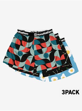 Trenírky Frazier 3pack Horsefeathers - šedá