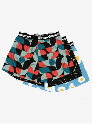 Trenírky Frazier 3pack Horsefeathers - šedá