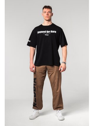 Washed-off volné baggy tepláky s kapsami GYM BRO 373