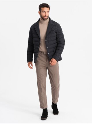 Pánska prešívaná bunda Ombre Clothing