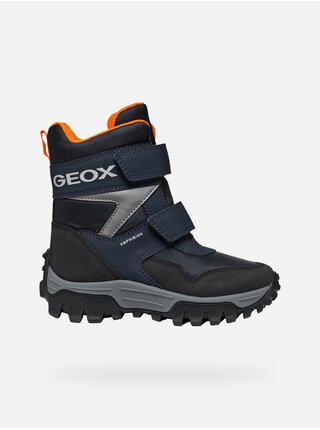 Tmavě modrá klučičí zimní obuv Geox Himalaya B ABX