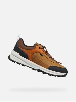 Oranžové pánské tenisky Geox Sterratrail + Grip