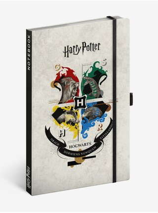NOTIQUE Notes Harry Potter, linkovaný, 13 x 21 cm