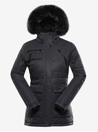 Dámská bunda s membránou ptx ALPINE PRO WERDA dk.true gray