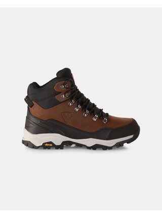 Outdoorová vysoká obuv Kilpi TRACKER HIGH WP-U Hnědá