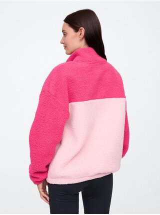 Oversize sherpa mikina GAP