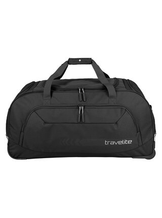 Cestovní taška Travelite Kick Off Wheeled Duffle XL Black