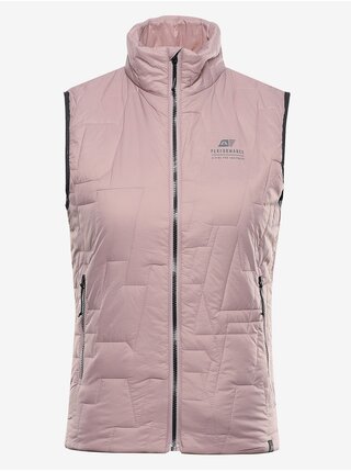 Dámská ultralehká vesta s impregnací ALPINE PRO BERFA pale mauve