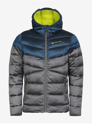 Pánska hrejivá bunda hi-therm ALPINE PRE ROG mykonos blue
