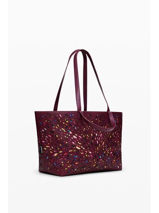 Vínový dámský shopper Desigual