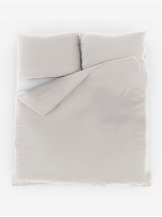 Francouzské mušelínové povlečení 240x220, 70x90cm smetanové Kvalitex