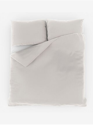 Francouzské mušelínové povlečení 240x200, 70x90cm smetanové Kvalitex