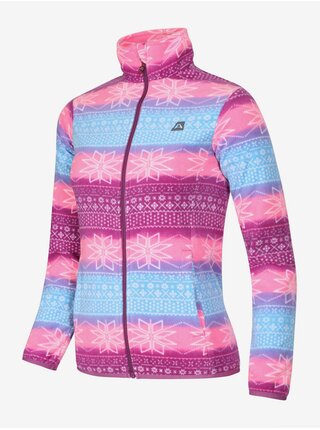 Dámská fleecová mikina ALPINE PRO SIUSA holyhock varianta pa