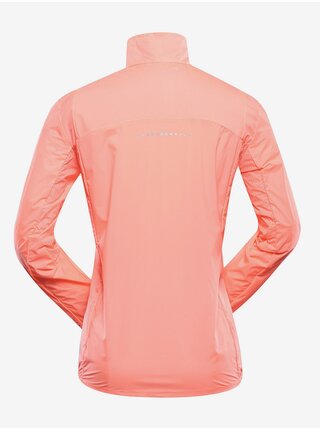Dámská ultralehká bunda s úpravou dwr ALPINE PRO SPINA neon salmon
