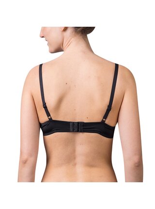 DAILY LACE BRA - Dámská krajková podprsenka - černá