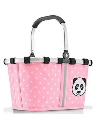 Brašna Reisenthel Carrybag XS Kids Panda Dots Pink