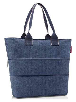 Brašna Reisenthel Shopper E1 Herringbone Dark Blue