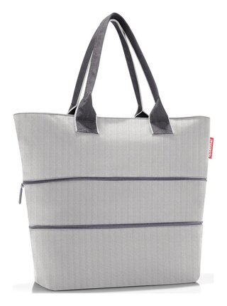 Brašna Reisenthel Shopper E1 Herringbone Grey