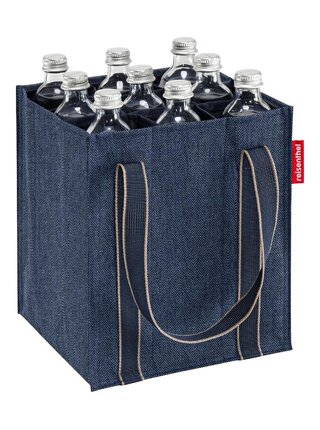 Brašna Reisenthel Bottlebag Herringbone Dark Blue