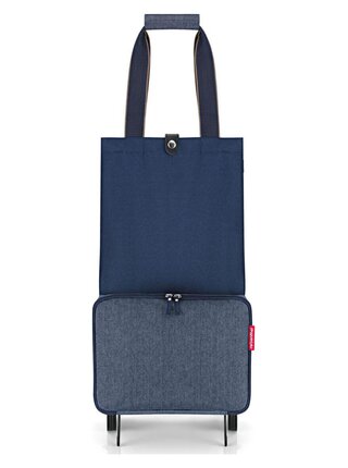 Brašna Reisenthel Foldabletrolley Herringbone Dark Blue