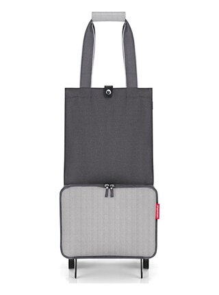 Brašna Reisenthel Foldabletrolley Herringbone Grey