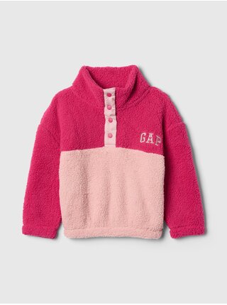 Baby sherpa mikina s logem GAP