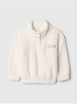 Baby sherpa mikina s logem GAP