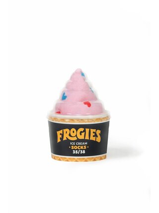 Ponožky Frogies Ice Cream bílá