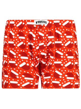 Dámske boxerky Red hat Frogies Christmas bílá | červená S Frogies