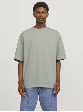 Světle zelené pánské tričko Jack & Jones Charge