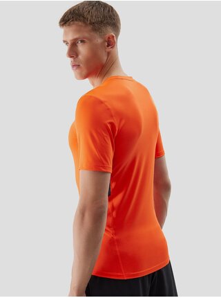 Pánské sportovní tričko slim z recyklovaných materiálů 4F