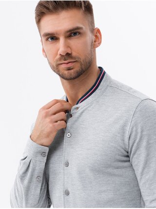 Pánská slim košile Ombre Clothing
