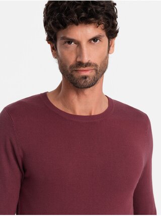 Klasický pánský svetr s kulatým výstřihem Ombre Clothing