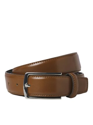 Hnedý pánsky opasok Jack & Jones Christopher