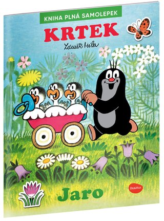 KRTEK a JARO ─ Kniha samolepek
