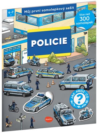 Můj první samolepkový sešit – POLICIE
