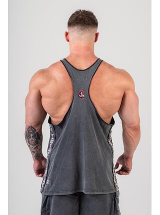 Washed muscle back stringer GOLDEN AGE 791 M,black