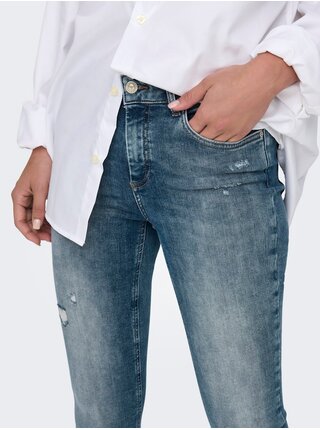 Modré dámske skinny rifle ONLY Blush