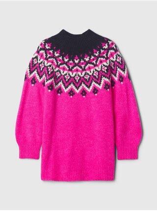 Baby svetrové šaty Fair Isle GAP